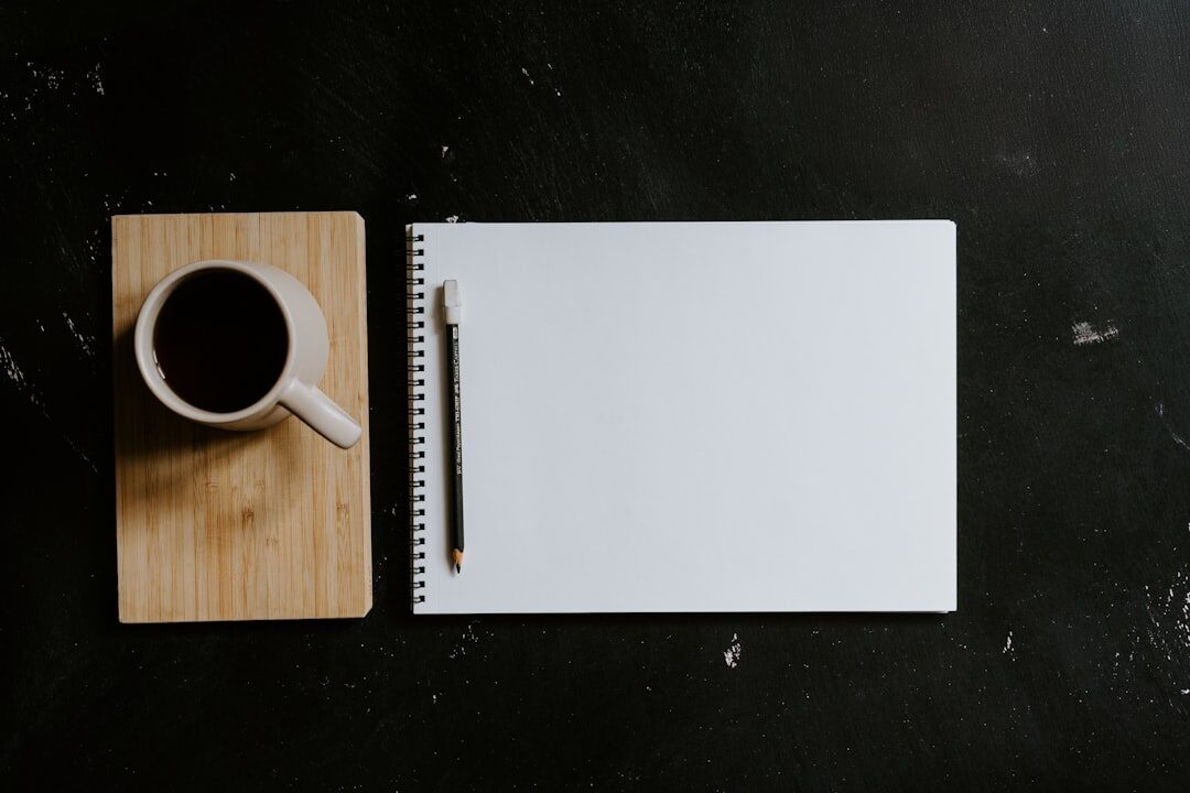 writer staring at blank page